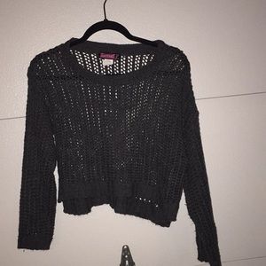 Cropped Knit Sweater💛